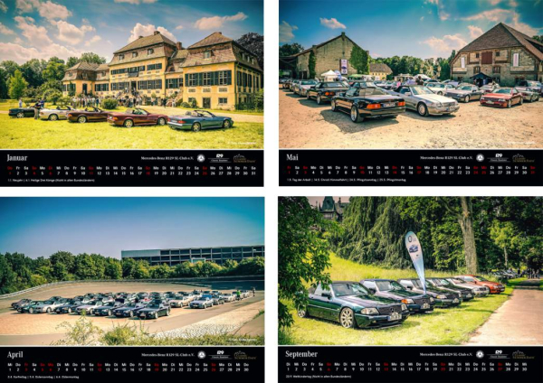 Classic-Summer-Days -Edition-Kalender 2026